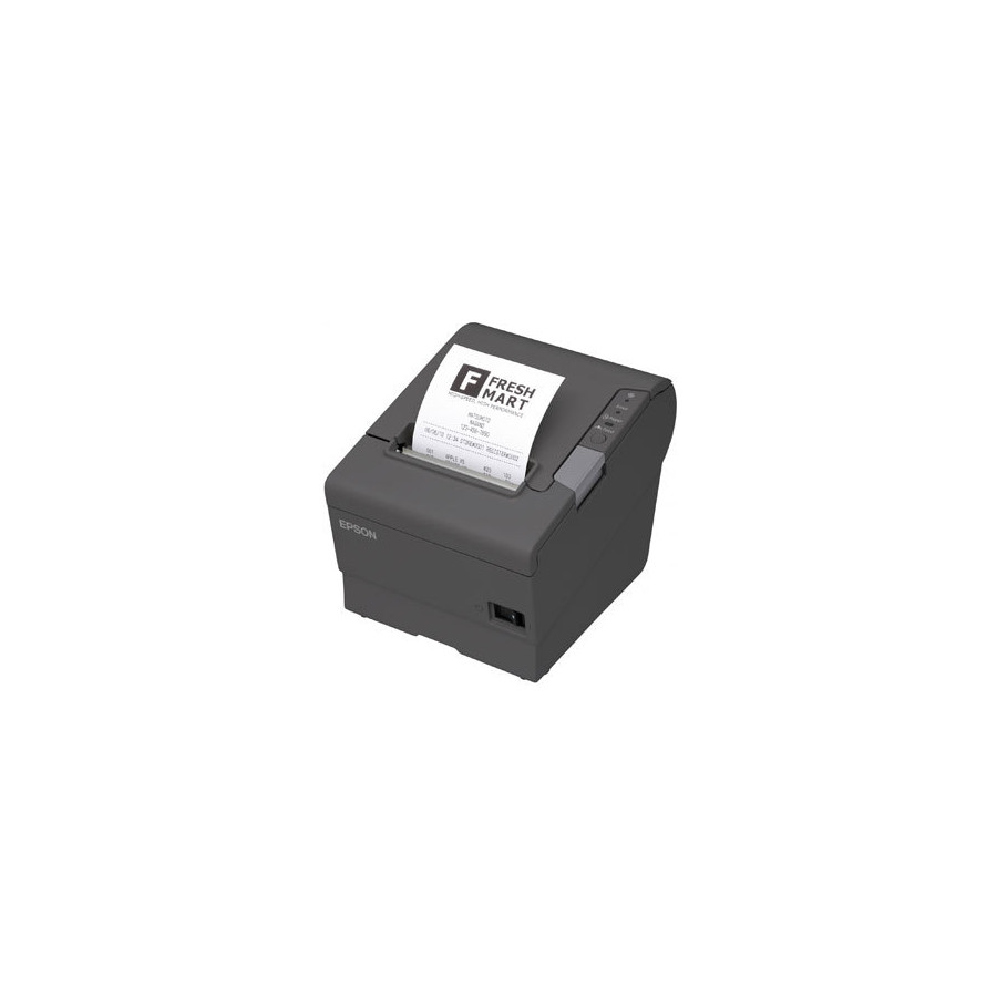 Imprimanta termica Epson TM-T88V neagra, interfata USB si serial